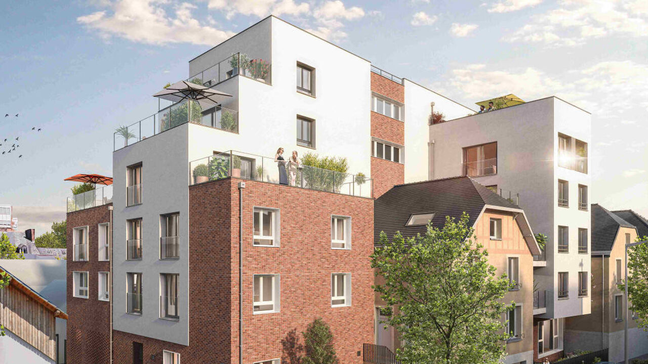 appartement neuf T1, T2 pièces 25 à 51 m2 à vendre à Rennes (35000)