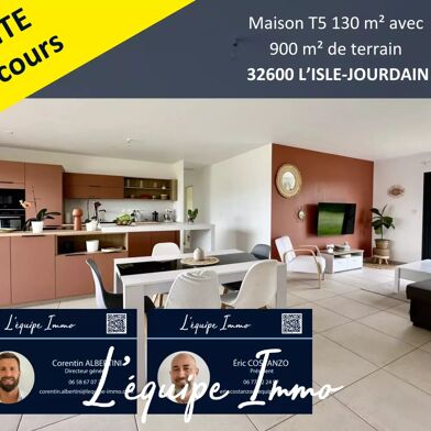 Maison 5 pièces 130 m²