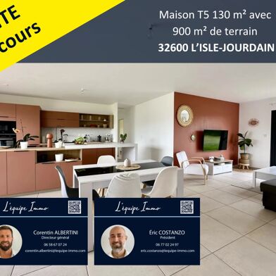 Maison 5 pièces 130 m²