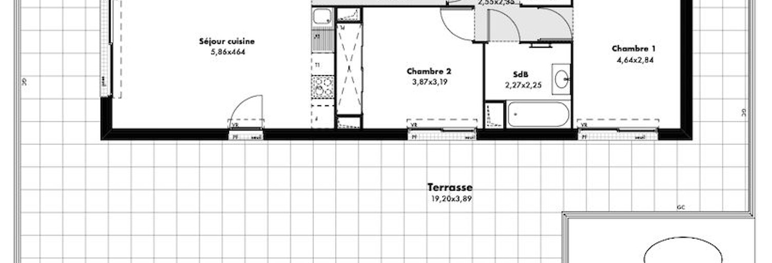 Appartement 3 Pièces 67 m² à vendre à Marseille 8 (13008)