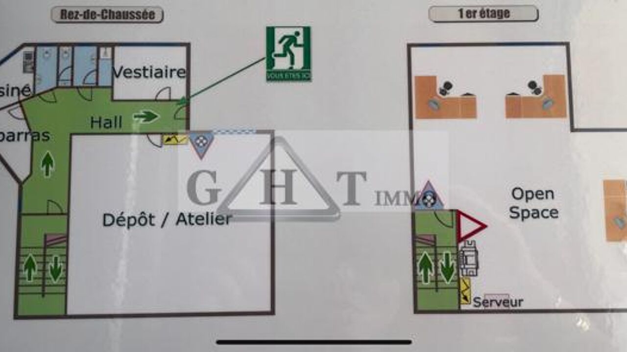 local industriel  pièces 390 m2 à vendre à Neuilly-sur-Marne (93330)