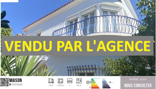 Villa / Maison 5 pièces  à vendre Perpignan 66000