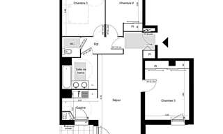 Appartement 4 Pièces 73 m² à vendre à Toulouse (31100)