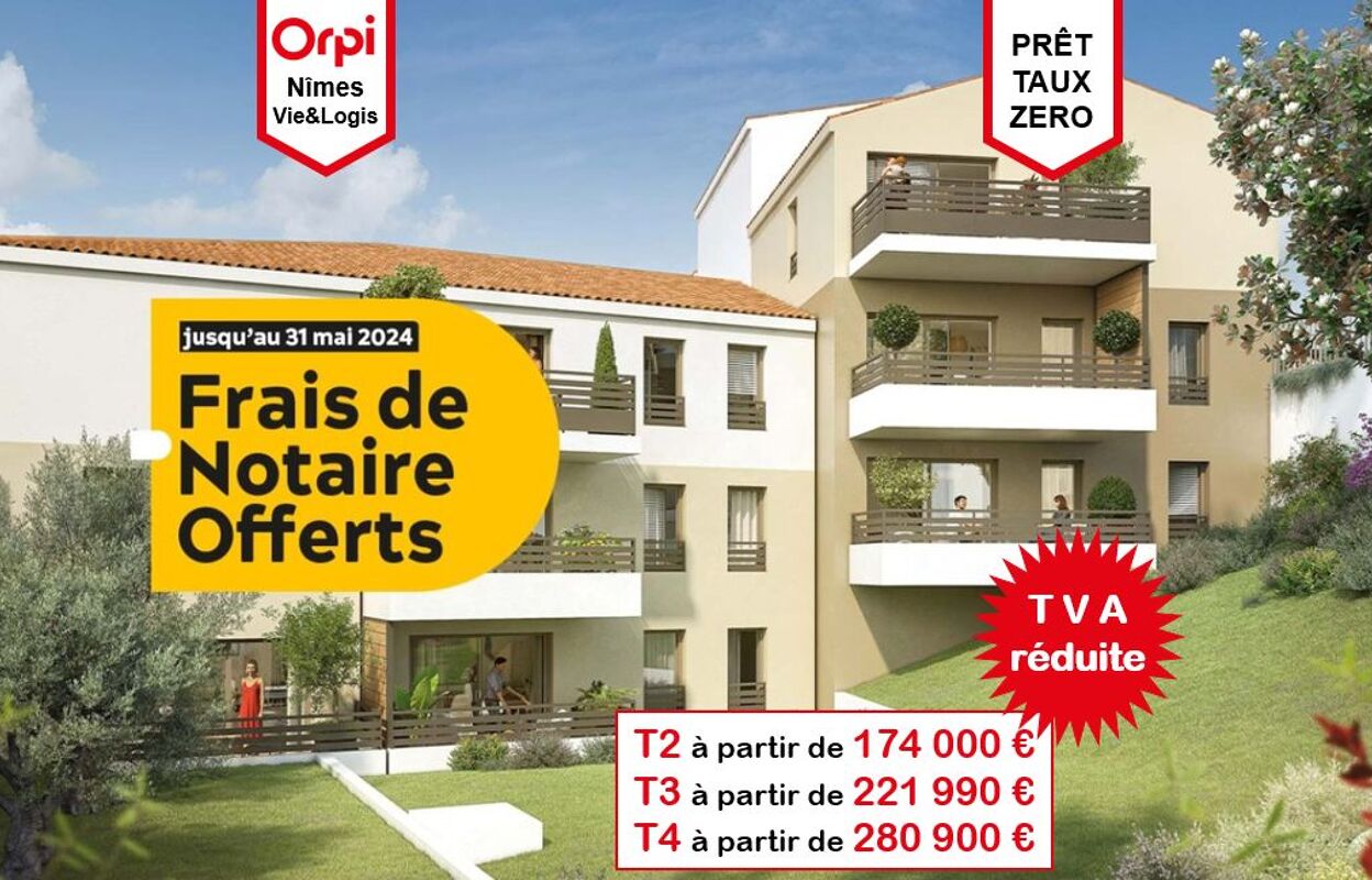 appartement 4 pièces 85 m2 à vendre à Nîmes (30000)