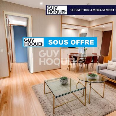 Appartement 3 pièces 56 m²