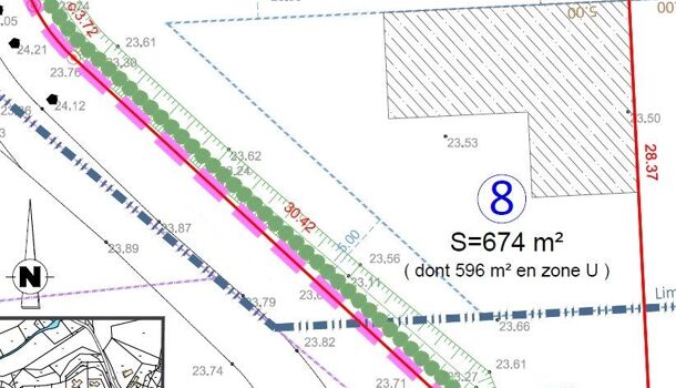 Terrain  à vendre Saubion 40230