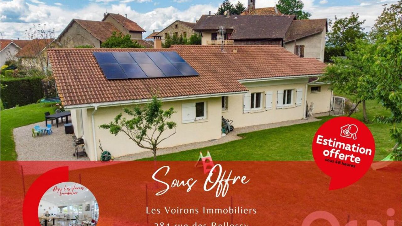 maison 5 pièces 118 m2 à vendre à Fessy (74890)