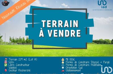 vente terrain 98 000 € à proximité de Saint-Just-Et-Vacquières (30580)
