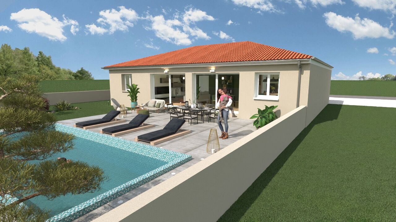 maison 103 m2 à construire à Châtillon (69380)