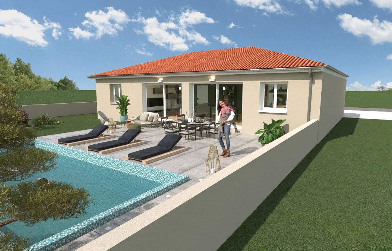 maison 103 m2 à construire à Châtillon (69380)