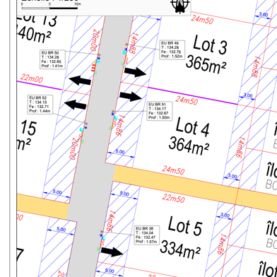 Terrain à construire 334 m²