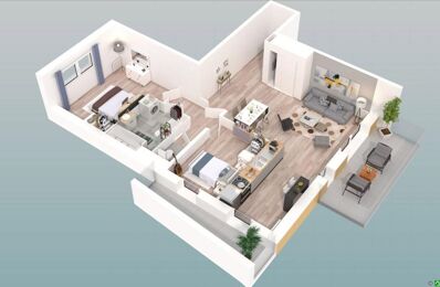 location appartement 995 € CC /mois à proximité de Willems (59780)