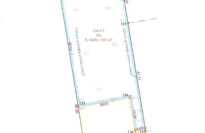 LES MONTILS - TERRAIN A BATIR DE 1161 M² — photo 3