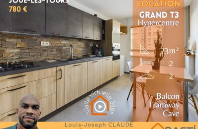 appartement 3 pièces 73 m2 à louer à Joué-Lès-Tours (37300)