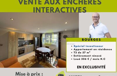 vente appartement 66 600 € à proximité de Mehun-sur-Yèvre (18500)