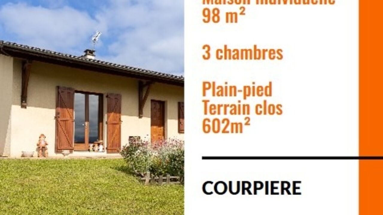 maison 4 pièces 98 m2 à vendre à Courpière (63120)