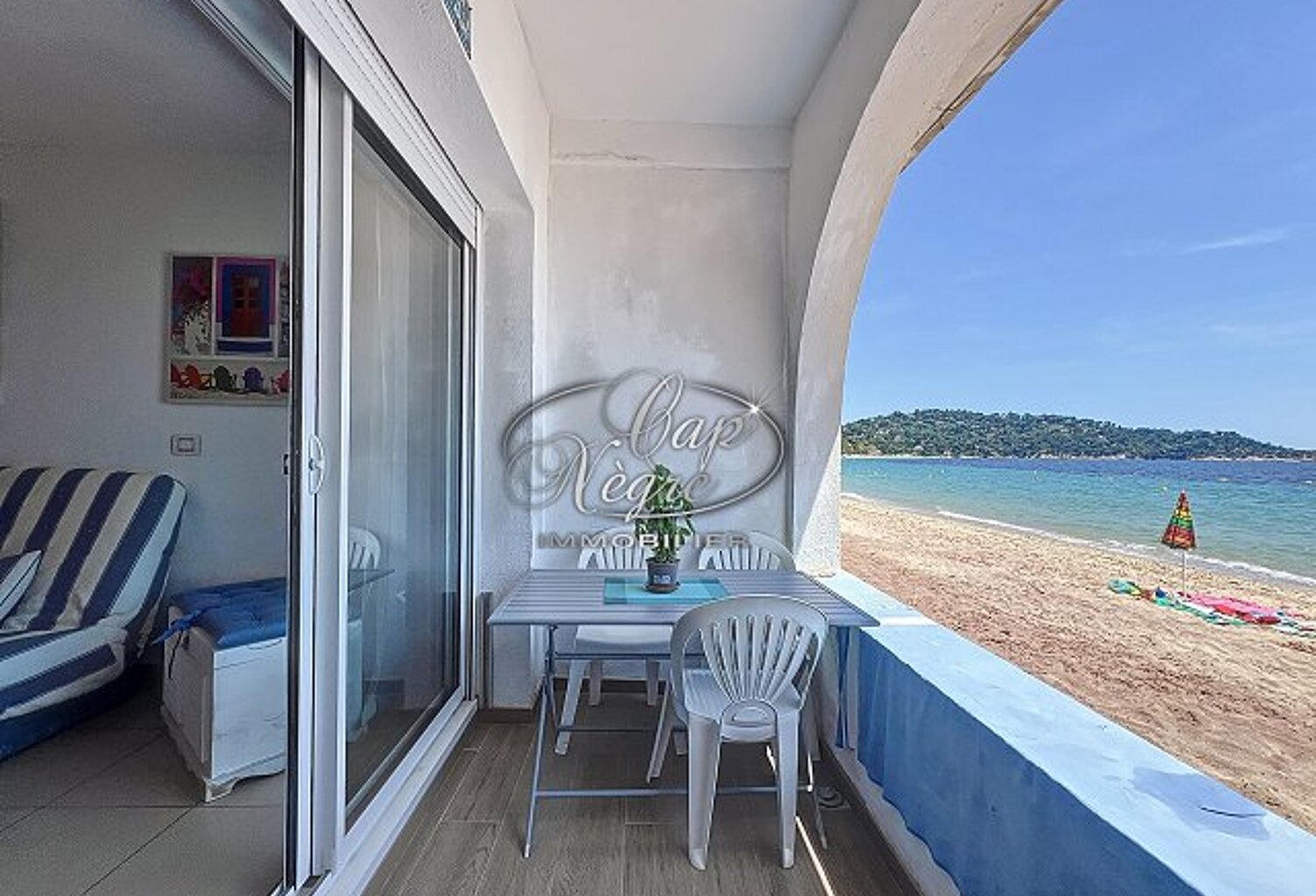 studio en rez-de-plage avec loggia — photo 1