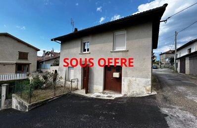 vente maison 95 000 € à proximité de Chatte (38160)