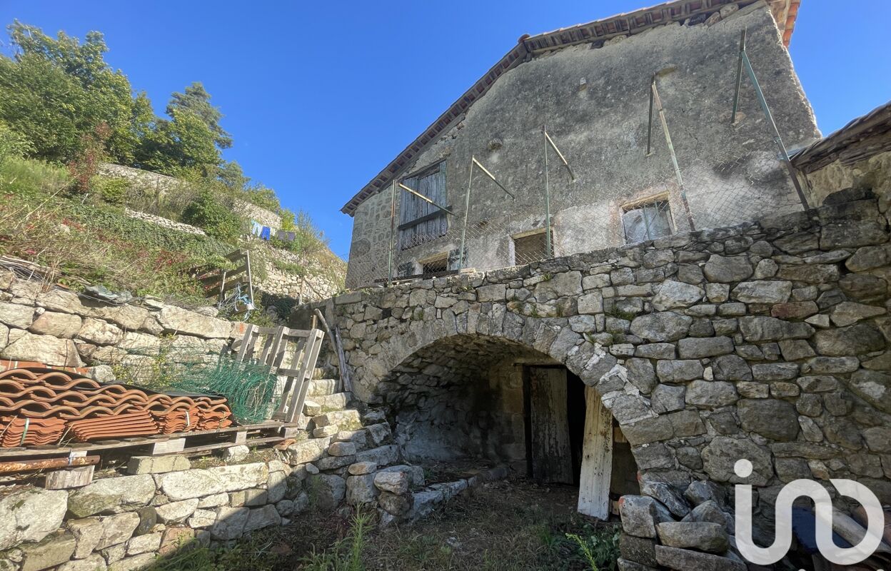 maison 2 pièces 70 m2 à vendre à Labastide-sur-Bésorgues (07600)