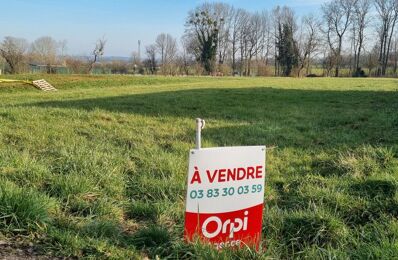 vente terrain 80 000 € à proximité de Moncel-sur-Seille (54280)