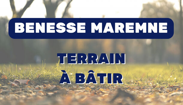 Terrain  à vendre Bénesse-Maremne 40230