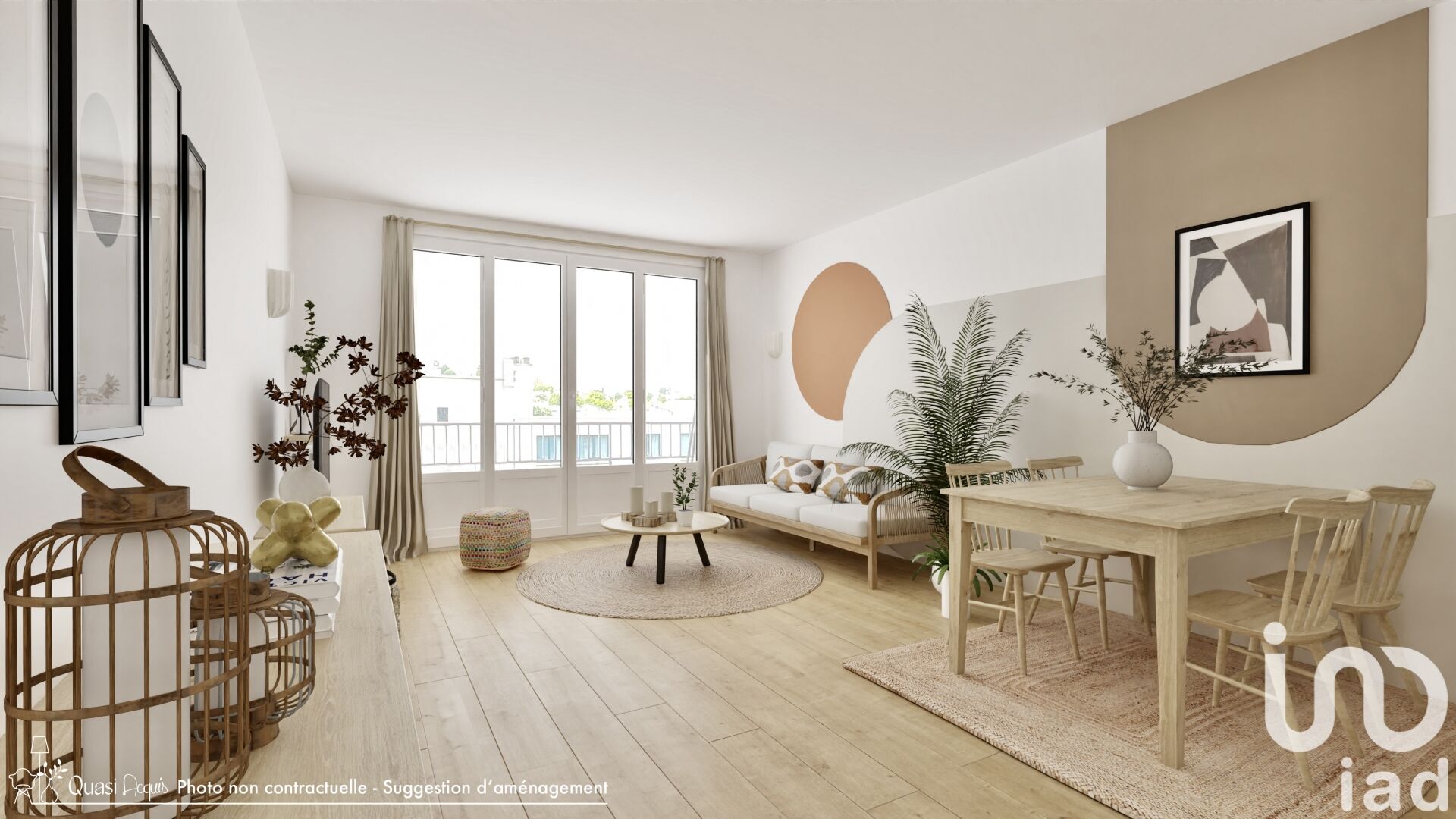 Appartement a louer meudon - 3 pièce(s) - 61 m2 - Surfyn