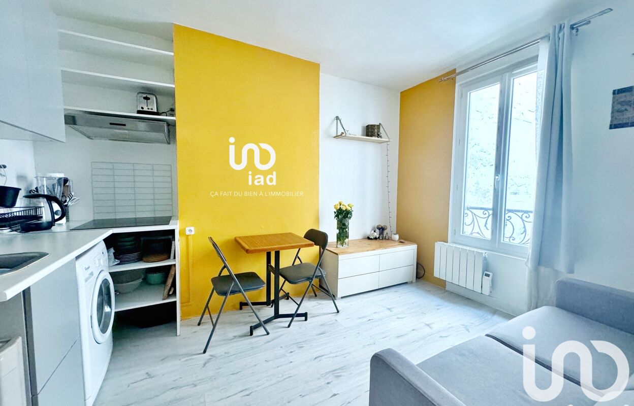 appartement 2 pièces 23 m2 à vendre à Paris 18 (75018)