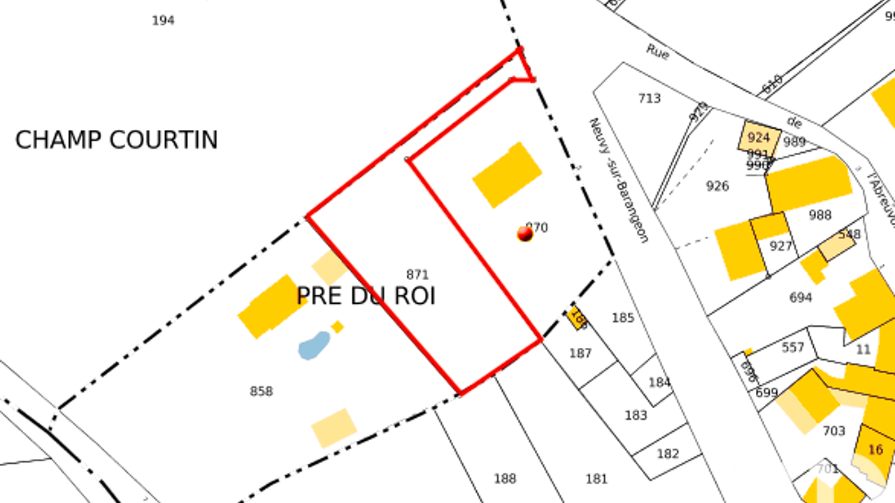 terrain  pièces 1508 m2 à vendre à Allogny (18110)