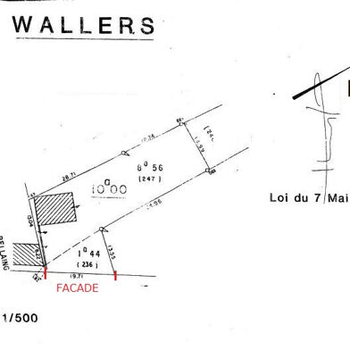 Terrain 996 m²