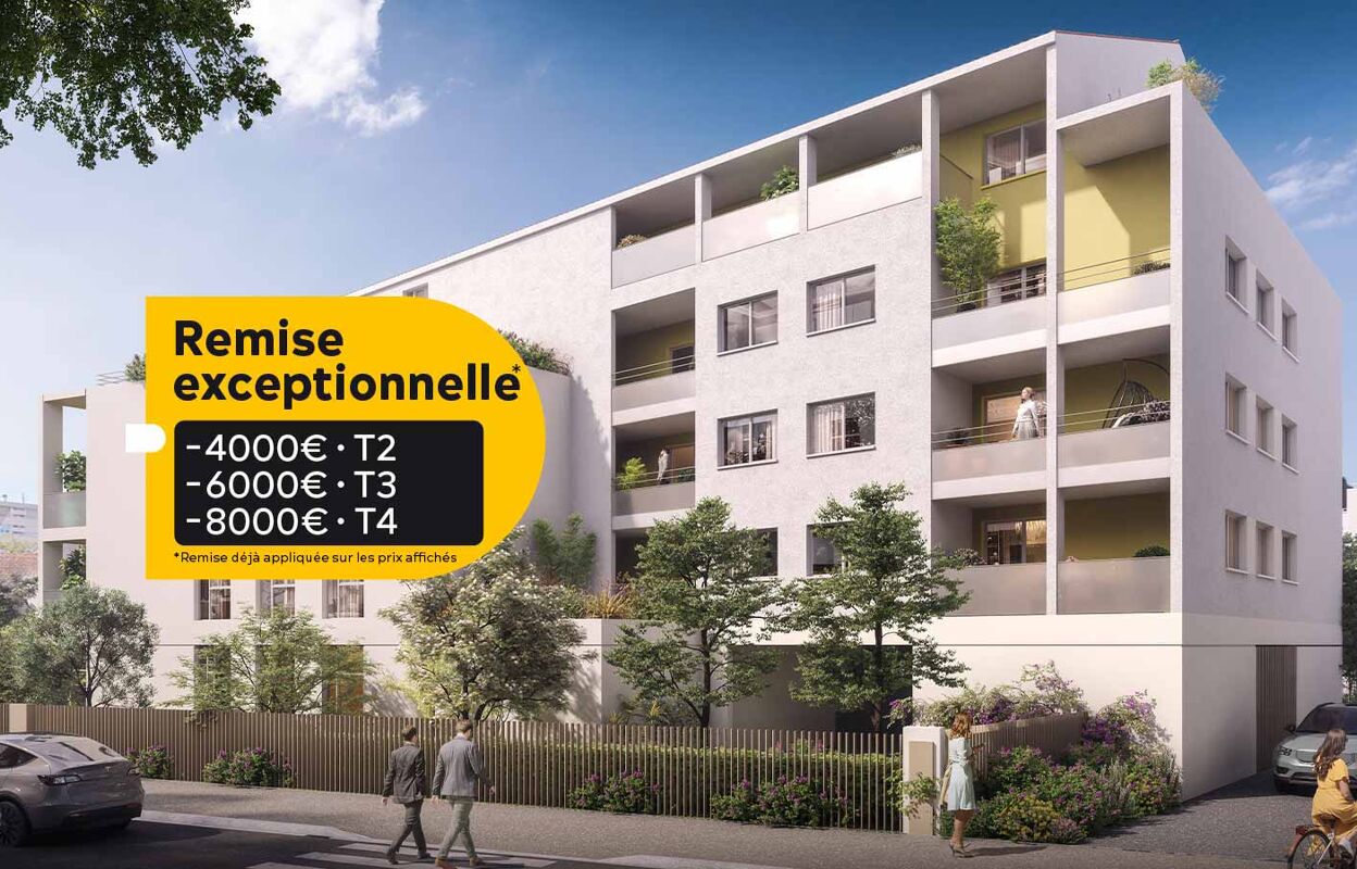 appartement neuf T2, T3, T4 pièces 36 à 90 m2 à vendre à Bourg-en-Bresse (01000)