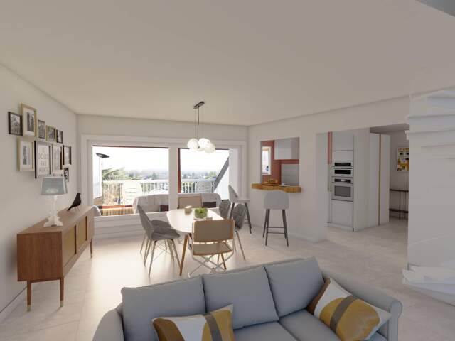 APPARTEMENT DUPLEX ATTIQUE — photo du bien