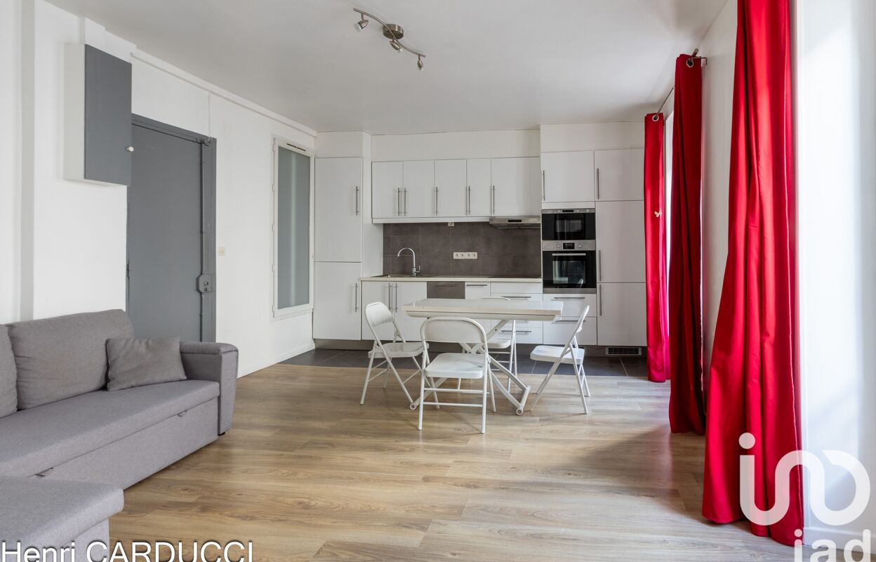 appartement 1 pièces 27 m2 à vendre à Paris 17 (75017)