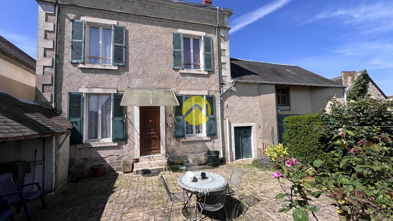 maison 6 pièces 103 m2 à vendre à Châteauneuf-sur-Cher (18190)