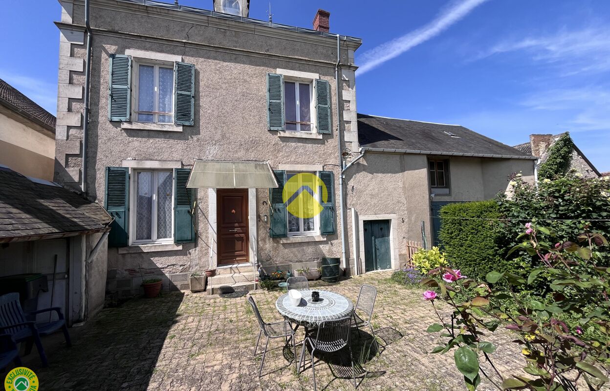 maison 6 pièces 103 m2 à vendre à Châteauneuf-sur-Cher (18190)