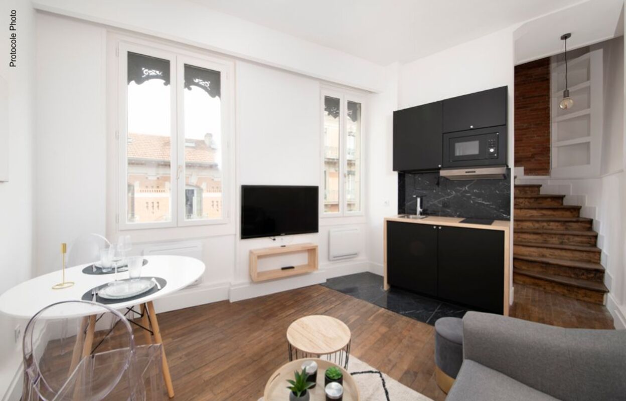 appartement 2 pièces 22 m2 à louer à Toulouse (31000)