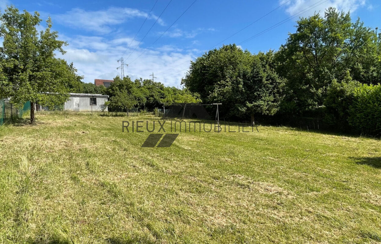 terrain  pièces 1249 m2 à vendre à Rieux (60870)