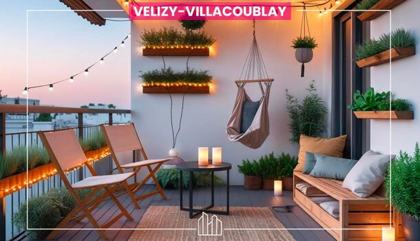 Appartement 4 pièces  à vendre Vélizy-Villacoublay 78140