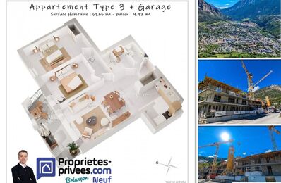 vente appartement 283 000 € à proximité de Montgenèvre (05100)