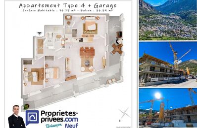 vente appartement 370 000 € à proximité de Puy-Saint-Vincent (05290)