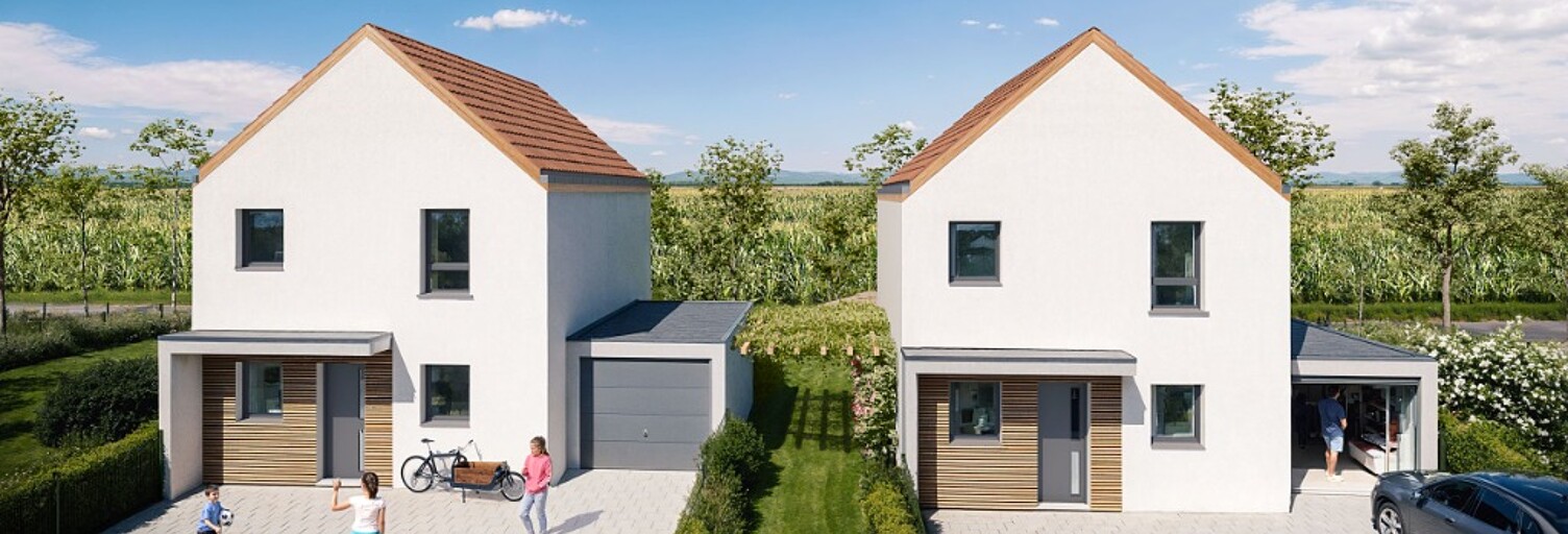 Maison neuf T4 Pièce 88 m² à vendre à Horbourg-Wihr (68180)