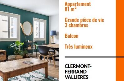 vente appartement 187 000 € à proximité de Chappes (63720)