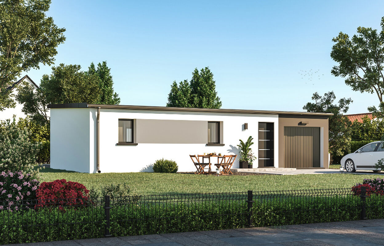 maison 4 pièces 80 m2 à vendre à Saint-Aubin-du-Cormier (35140)