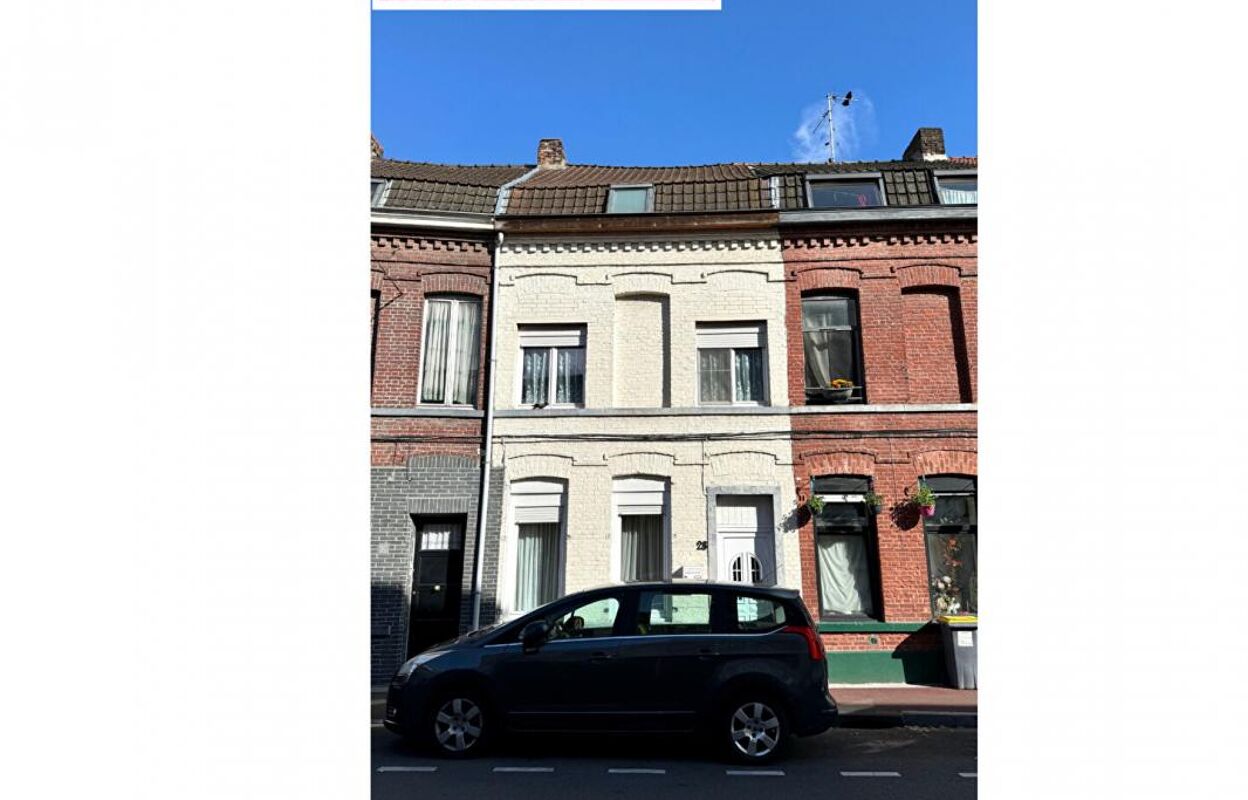 maison 4 pièces 88 m2 à vendre à Tourcoing (59200)