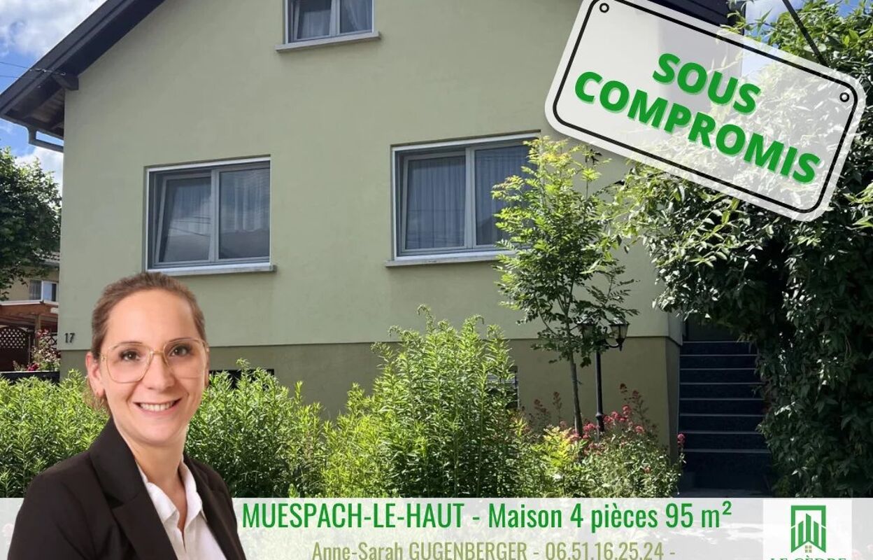 maison 4 pièces 95 m2 à vendre à Muespach-le-Haut (68640)