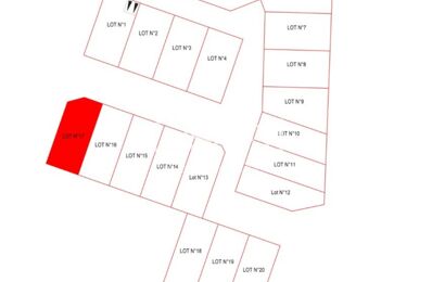 vente terrain 41 000 € à proximité de Orée-d'Anjou (49270)