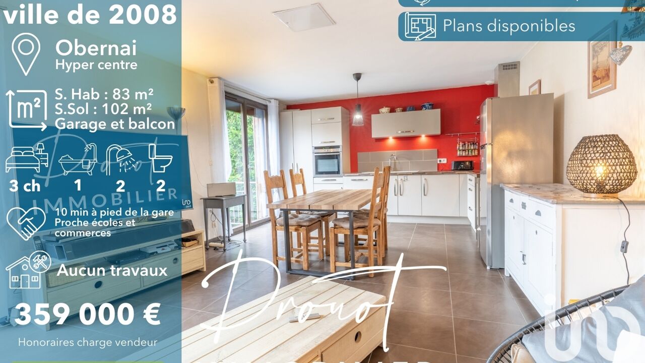 maison 5 pièces 83 m2 à vendre à Obernai (67210)