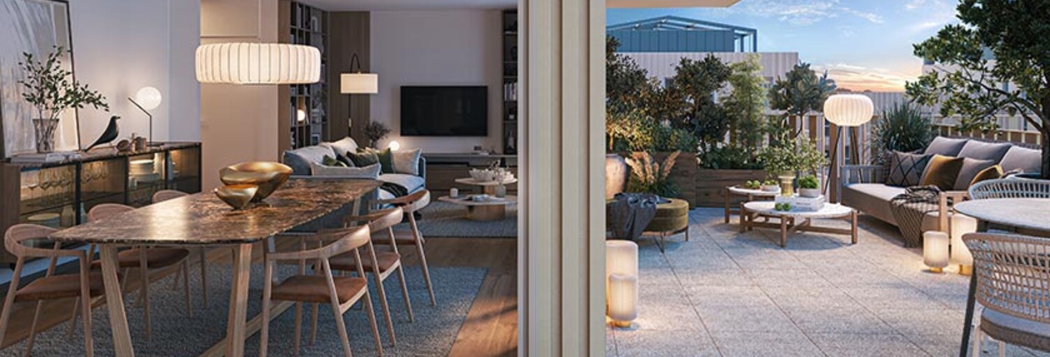 Appartement neuf T1, T2, T3, T4, T5 Pièce 32 à 97 m² à vendre à Orly (94310)