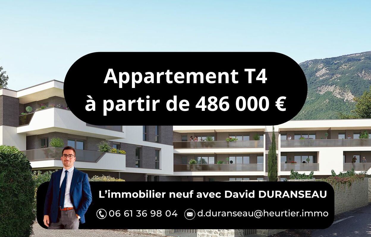 appartement 4 pièces 87 m2 à vendre à La Tronche (38700)