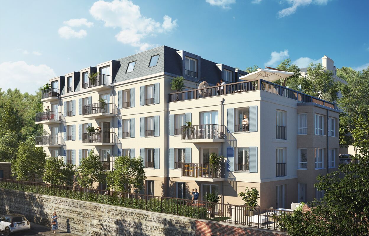 appartement neuf T1, T2, T3, T5 pièces 31 à 116 m2 à vendre à Sainte-Adresse (76310)