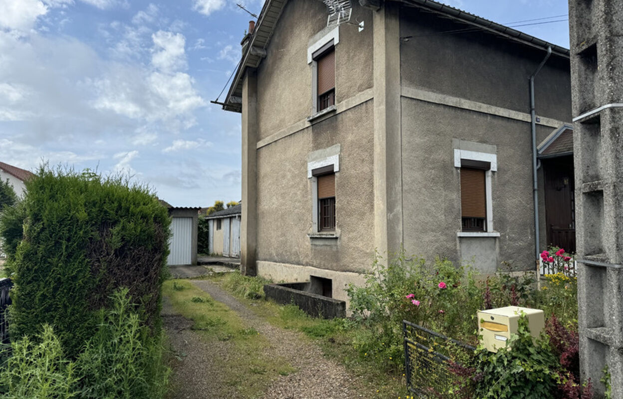 maison 3 pièces 55 m2 à vendre à Saint-Vallier (71230)